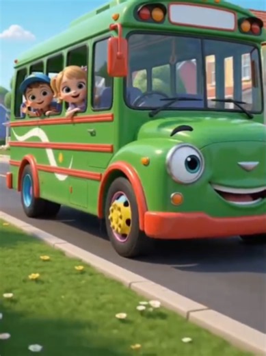 The Wheels on the Bus Go Round and Round — kids song
