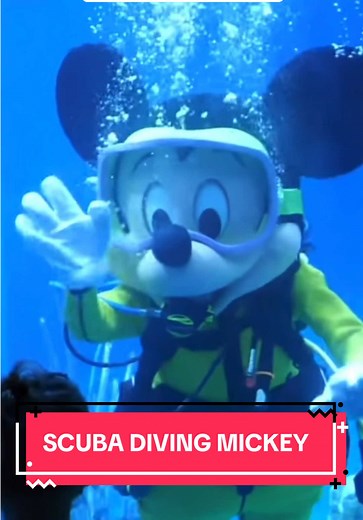 Celebrate World Oceans Day with Scuba Diving Mickey