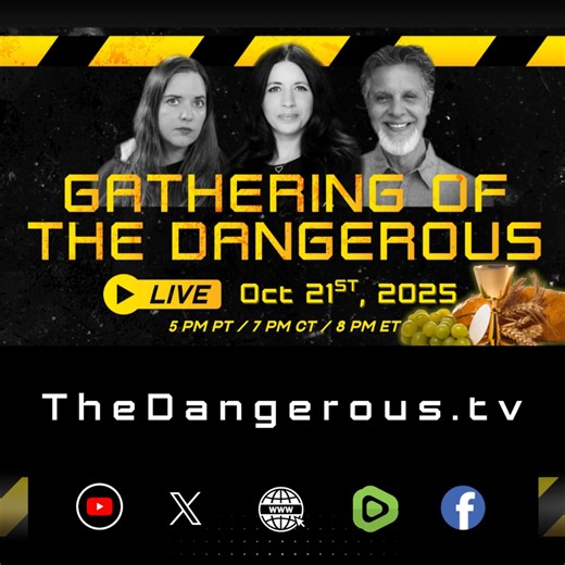 ✨ A Night of Communion and Miracles ✨ Tonight on Gathering of the Dangerous, we’re coming together to take communion and believe God for healing, breakthrough, and miracles in every area of our lives. 🕔 5 PM PT / 7 PM CT / 8 PM ET 📺 Watch LIVE → https://buff.ly/8Lv6aaA Bring your communion elements and faith—God still works miracles. 🙏 | House of Destiny Network