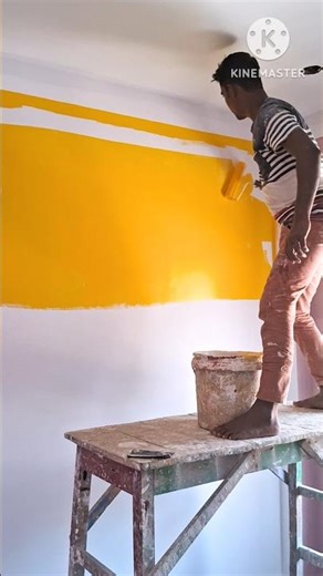 Wall colour apply to Room painting Asian paints #shorts #reels virel #video #youtube