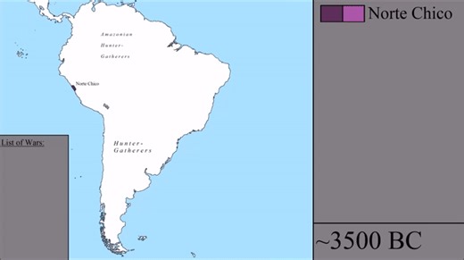 The History of South America: Every Year on Make a GIF