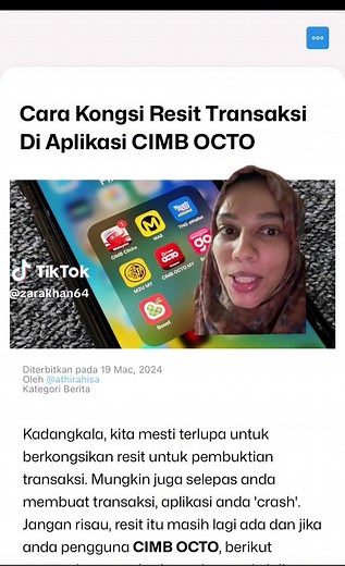 Easy Steps to Manage CIMB Octo Transactions: Share Receipts, Transfer Funds, and More!