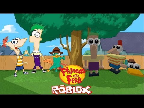 Phineas and Ferb in Roblox