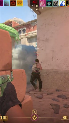 Kurai owns Mirage B site! #vtuber #cs2 #envtuber #gaming #counterstrike #twitch #csgo #csgoclips