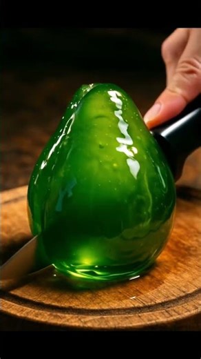 Most Satisfying Glass Fruit Cutting Compilation 🍏✨