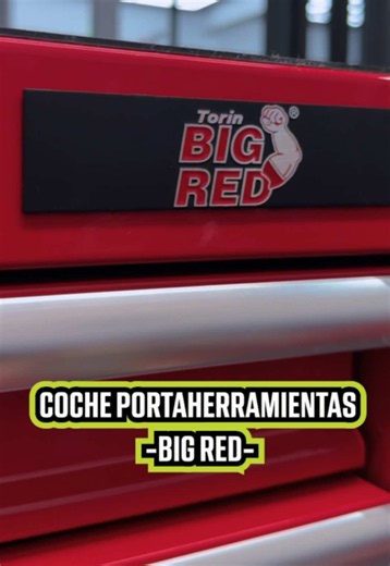 Carrito Portaherramientas Big Red Heavy Duty — Carrito rojo resistente