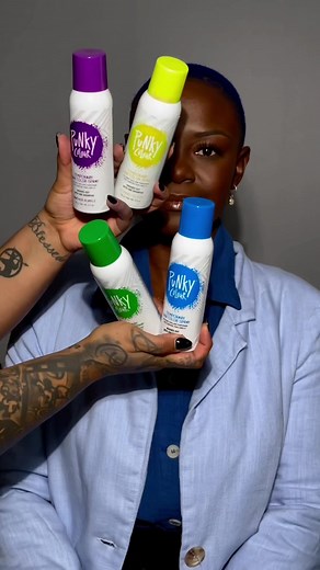 Creative Temporary Hair Colour Spray for Fashionable Corporate Looks