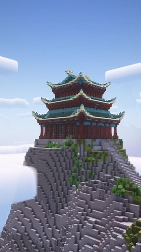 Exploring Jade Palace in Minecraft | Kung Fu Panda Inspired Builds