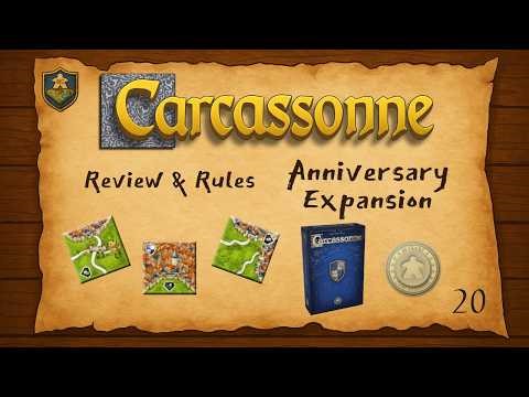 Carcassonne: Anniversary Expansion - Review & Rules