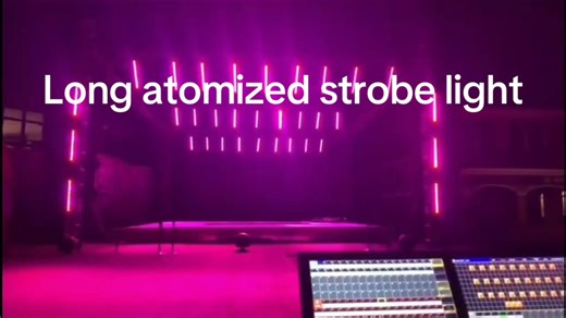 Long atomized strobe light, 672 RGB lights 112 white light lights, delicate and realistic color restoration White light 108°/color light 149° beam angle, adapting to diverse space needs Support DMX512/RDM, 9-channel adaptive engineering control system IP65 waterproof, with triple protection of overcurrent, overvoltage and overtemperature#manufacture #hengyang #stagelight #professionallighting #hengyanglighting