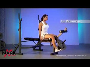 Complete Body Workouts Examples - Multifunction Weight Lifting Bench Rack