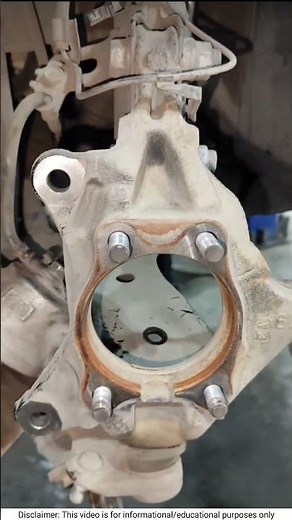 Front Wheel Bearing Replacement #shortsfeed #automotive #mechanic #automobile