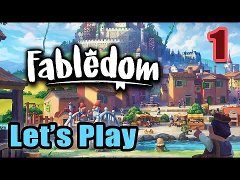 Let's Play - Fabledom - A Fairy Tale City Builder - Full Gameplay - Full Release - Kingdom Builder
