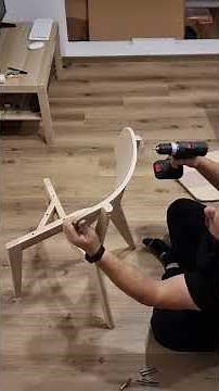 Unboxing & Building the IKEA LISABO Chair (speed up⏩)