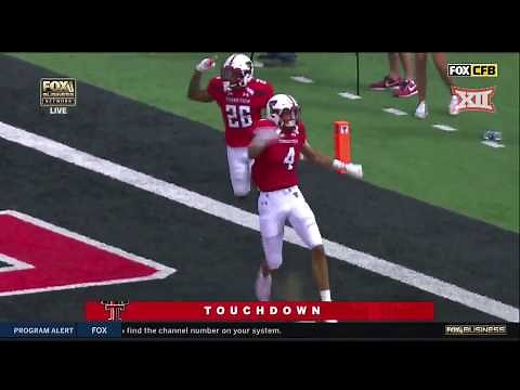 Houston vs Texas Tech Football Highlights