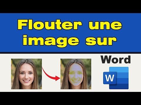 Comment flouter une image sur Word