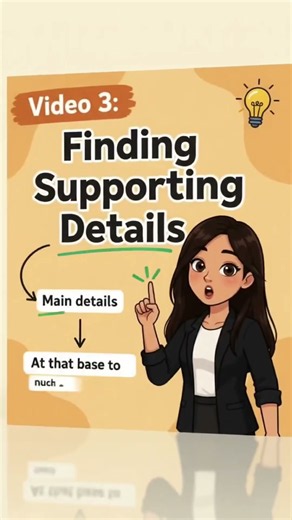 What Is the Main Idea? | Fun Animated Lesson for Students🤭🍎📚