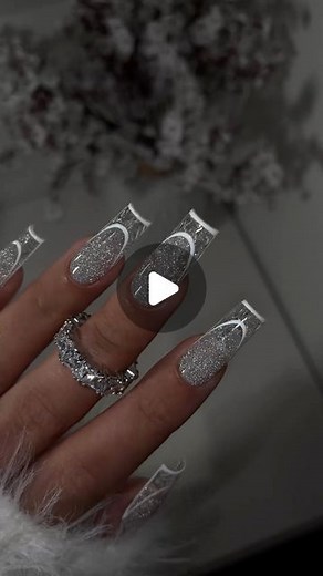 Nail art  Manicure on Instagram: "Icy nails 流❄️Credit: @elennailedit . . #nails #nailstyle #nailsdesign #nailslove #nailsalon #nailsmagazine #nailsonpoint #nailsoftheweek #nailporn #gelnail #nailsnailsnails #nailartlove #naildesigns #nailsdid #nailpro #naillove #acrylicnails #nailsonfleek #instanail #beautynails #nailselfie #naildesign #nailstagram #nailsofinstagram #nailsart #instanails #gelnails #nailsoftheday #nail #nailart"