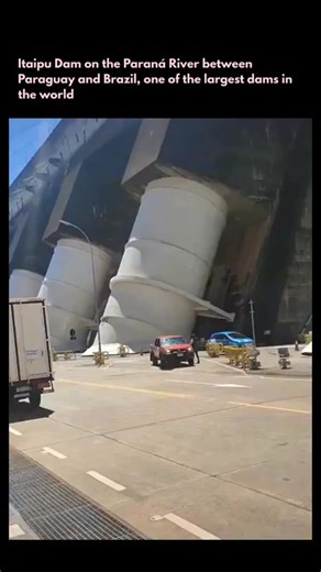 Engineering | Science | Technology on Instagram: "This is the Itaipu Dam, sitting on the Paraná River right between Brazil and Paraguay. It’s one of the largest hydroelectric dams on Earth, built to control a powerful river and turn nonstop water flow into energy. Every second, enormous volumes of water push through turbines, generating electricity for millions of homes on both sides of the border. It’s not just concrete and steel—it’s a shared engineering project that shows how scale, planning,