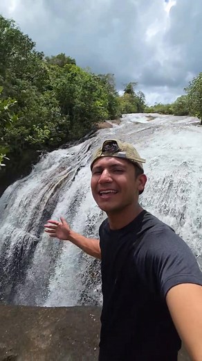 Una cascada que se esconde 😯 #DiegoDiaz | Diego Diaz