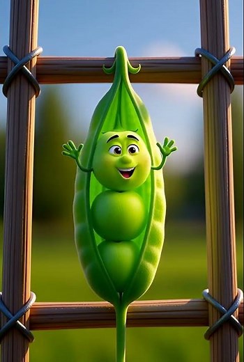 Satisfying Pea Pod Reveal