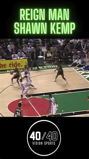 Shawn Kemp the Reign Man was one of the most exciting #NBA players in the 90s!