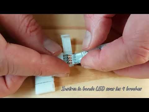 Comment couper un ruban LED ? raccorder des bandes LED avec des connecteurs. Souder une bande LED