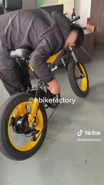 Ebikes factory on TikTok
