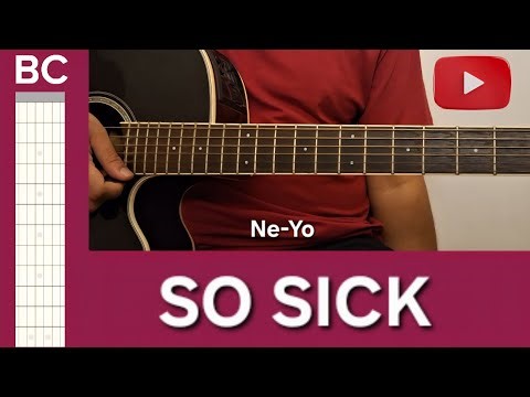 So Sick | BC Guitar Tutorial | Ne-Yo
