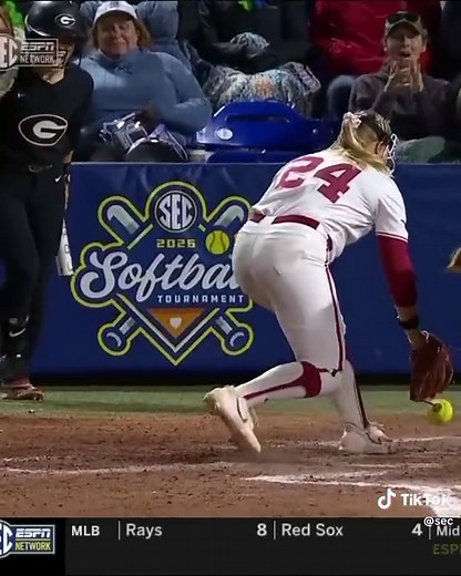 UGA Softball Sneaks in Two Runs vs SEC Network Spotlight