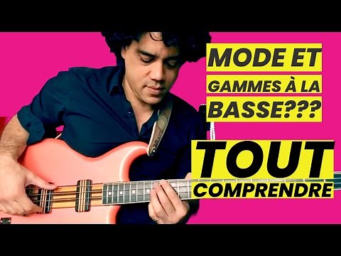 Guide complet pour apprendre les gammes et les modes à la basse