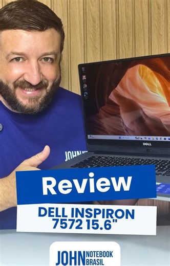 John Notebook Brasil on Instagram: "Dell Inspiron 7572 15.6", configuração que entrega muito 👀💻 i5 de 8ª geração Placa de vídeo dedicada NVIDIA MX150 4GB 8GB de RAM SSD de 256GB Notebook acima do básico, ideal para quem precisa de mais desempenho no trabalho, estudos e tarefas gráficas leves. Sem exagero, entrega o que promete. 💰 R$ 2.200,00 📦 Testado, com procedência e suporte 🌐 www.johnnote.com.br 📲 Revendas: +55 11 99303-7302 #Dell #Inspiron7572 #NotebookSeminovo #NotebookComPlacaDeVide