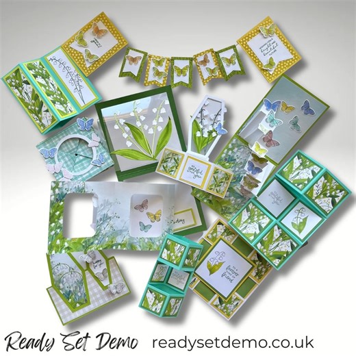 Fancy Folds Library - Part 14 Featuring Lily of the Valley - Ready Set Demo