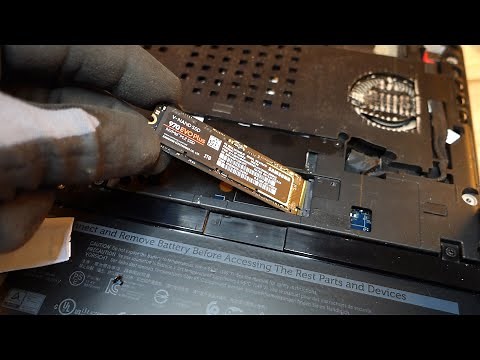 Comment installer Disque SSD Samsung 970 EVO dans un ordinateur portable?