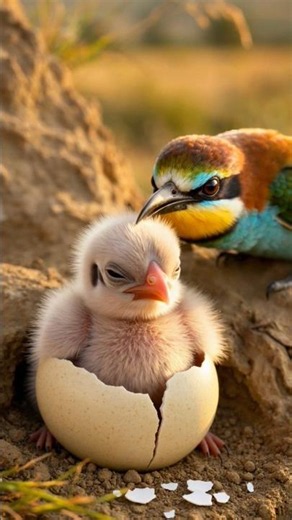 “The Emotional Journey of a European Bee-eater Family” #EuropeanBeeEater #WildlifeStory