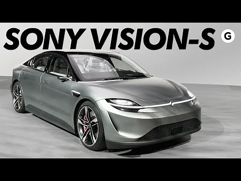 Sony unveils new car! (Prototype) Let's try it out: VISION-S First impressions