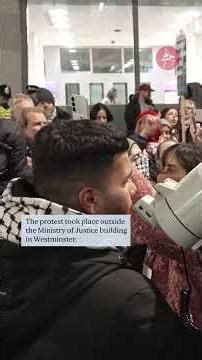 Met Police make arrests over 'intifada' chants at pro-Palestine march in central London