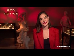 Gal Gadot RED NOTICE interview