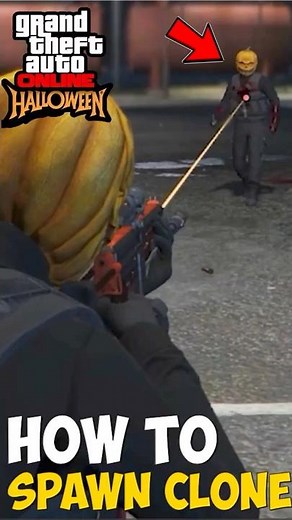 *NEW* How To Spawn the Clone Slasher Killer Random Event! GTA Online Halloween DLC (Easter Egg)