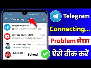 Telegram connecting Problem Solution || How To Fix Connecting Problem In Telegram