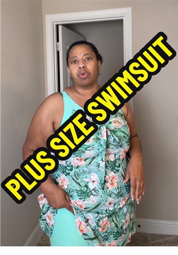 Hanna Nikole's floral swimset redefines swimwear for curves. The tummy-shaping tankini and matching boyshorts create a flawless silhouette while allowing full mobility. Specially designed for plus-size bodies, these tropical-print separates combine style with functional coverage, keeping you supported and camera-ready all summer long. Dive into confidence, shop the look before your next splash adventure! #swimsuit #summerstyle #vacationvibes #newyearnewme #tiktokshopjumpstartsale