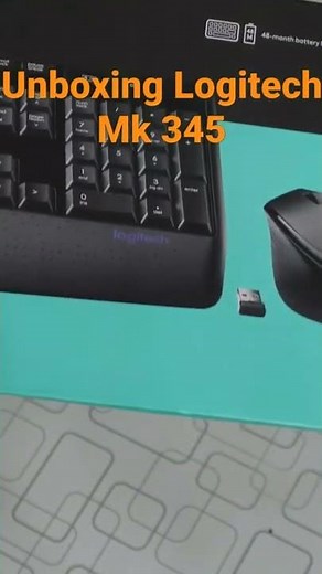 Unboxing Logitech MK345