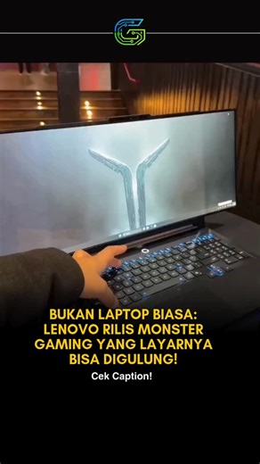 GPT Hack ID | Prompt ChatGPT on Instagram: "Lenovo memperkenalkan Legion Pro Rollable Concept di CES 2026 sebagai laptop gaming dengan layar yang tidak lagi statis. Perangkat ini berangkat dari ukuran standar 16 inci, namun dapat mengembang secara horizontal menjadi ultrawide hingga 24 inci. Layar yang digunakan adalah PureSight OLED, dengan tiga konfigurasi berbeda sesuai kebutuhan. Focus Mode (16”) ditujukan untuk produktivitas harian, Tactical Mode (21,5”) memberi ruang pandang ekstra, dan Ar