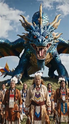 Dragon getting angry to the world's peoples