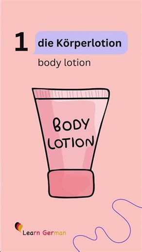 5 German Words a day – im Bad | in bathroom | #learngerman | #shorts