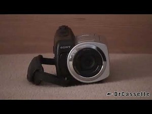 Sony DCR-SR35 camcorder - unboxing, test and overview