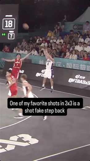 JACOB HARVEY on Instagram: "- In 3x3 there is so much space on the floor to create and get by your defender to create scoring opportunities for your team. If you are able to knock down shots then a simple shot fake should get you defender in the air and a one dribble step back will allow you to create enough space between you and your defender to still get the shot off - #basketball #fiba3x3 #fiba #3x3"
