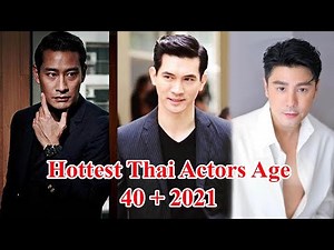 Most Handsome And Popular Thai Actors Who 40+ In 2021 | Thai Stars | Azean Sta