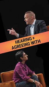 Most people need to be heard — not agreed with. Here's how to make it safer for all of us to be honest about our views. Follow for more tips on building your Moral Courage! | Moral Courage