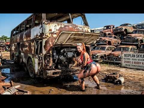 I Bought This $700 Abandoned Neoplan Skyliner Bus and Turned It Into an Ultra-Luxury Ride!